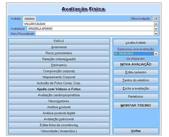 Trena Antropométrica 1,5m 